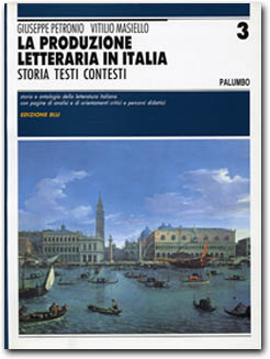 copertina La produzione letteraria in Italia - Edizione Blu - VOLUME 3